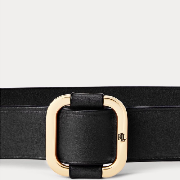 RALPH Lauren - Slide-Buckle Leather Belt - Picture 2 of 4